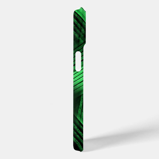 Groene tijdrovende Abstracte Case-Mate iPhone Case (Achterkant / Rechts)