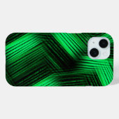 Groene tijdrovende Abstracte Case-Mate iPhone Case (Achterkant (horizontaal))