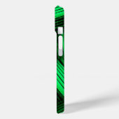Groene tijdrovende Abstracte Case-Mate iPhone Case (Achterkant / Links)