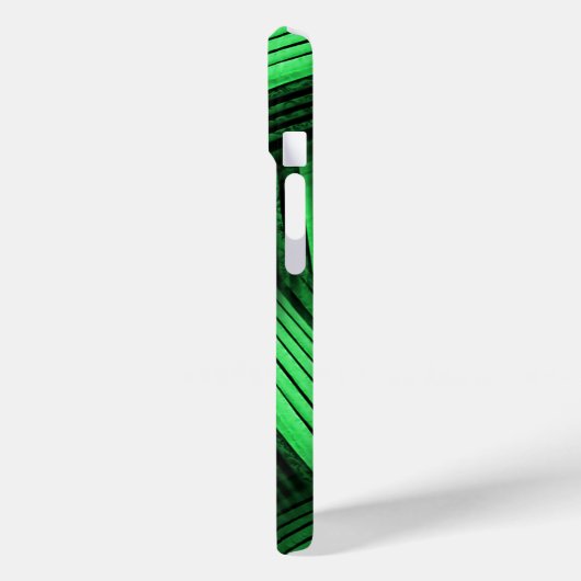 Groene tijdrovende Abstracte Case-Mate iPhone Case (Achterkant / Links)
