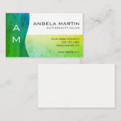 Groene tijdverdorvenheid visitekaartje (Voorkant / Achterkant)
