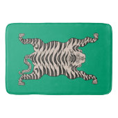 Groene tijger badmat (Voorkant)