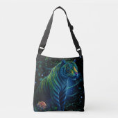 groene tijger crossbody tas (Voorkant)