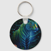 groene tijger sleutelhanger (Voorkant)