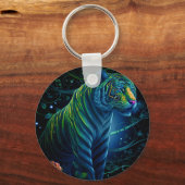 groene tijger sleutelhanger (Voorkant)