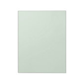 Groene Tint 11 "x8.5" Notitieblok met Clean Modern (Linkerzijde)