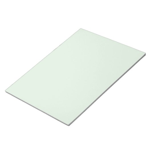 Groene Tint 11 "x8.5" Notitieblok met Clean Modern (Schuin)
