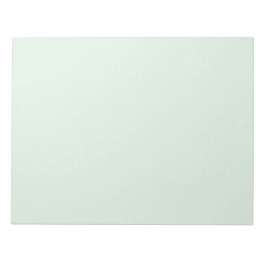 Groene Tint 11 "x8.5" Notitieblok met Clean Modern