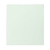 Groene Tint 5,5 x 6 Notitieblok met Clean Modern L (Voorkant)