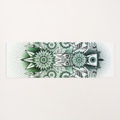 Groene Tint voor proefontwerp Yogamat (Achterkant (horizontaal))