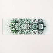 Groene Tint voor proefontwerp Yogamat (Voorkant (horizontaal))