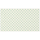 Groene tinten Abstracte bloemen Tafelkleed (Voorkant (Horizontaal))