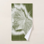groene tinten bad handdoek (Handdoek)