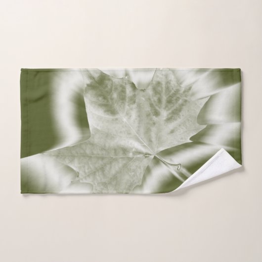 groene tinten bad handdoek (Handdoek)