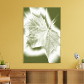 groene tinten canvas afdruk (Insitu (Woonkamer))