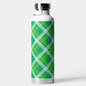 GROENE TINTEN IERSE RUIT PATROON WATERFLES (Rechts)