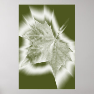 groene tinten poster