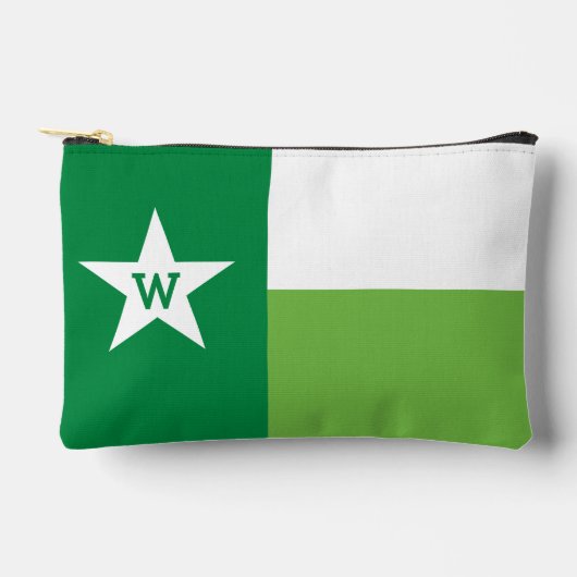 Groene tinten Texas-vlag Etui (Voorkant)