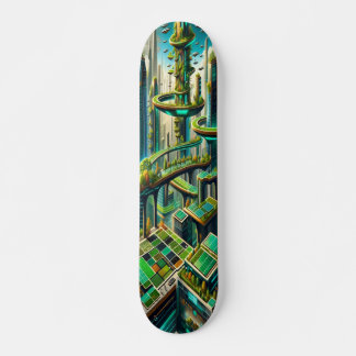 "Groene Toekomst Panorama" Persoonlijk Skateboard