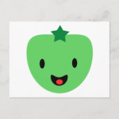 Groene tomaat briefkaart (Voorkant)
