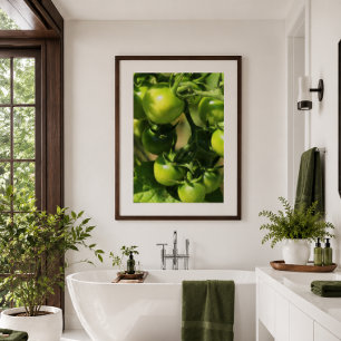 Groene tomaten poster