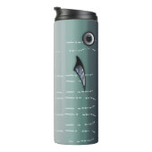 Groene tonijn thermosbeker (Geroteerd rechts)