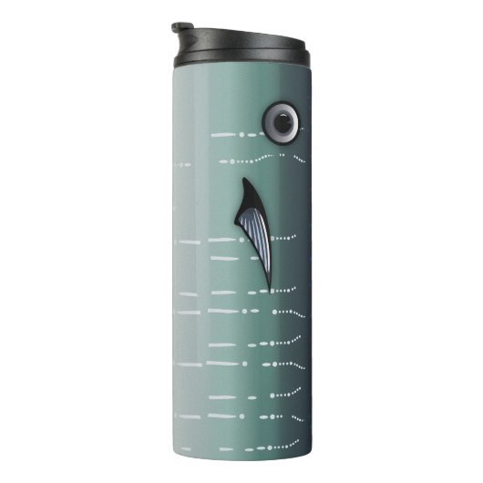 Groene tonijn thermosbeker (Geroteerd rechts)
