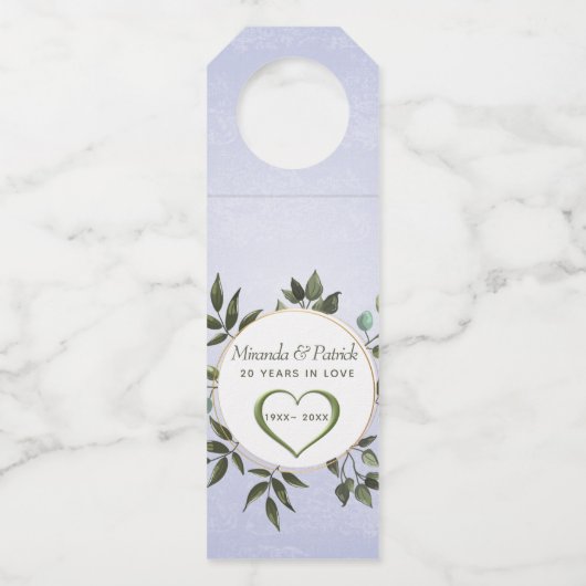 Groene toorn flessenhanger (Voorkant)