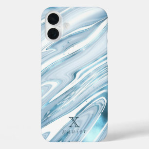 Groene Tosca Marmer iPhone 16 Plus Hoesje