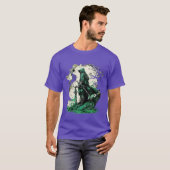 groene tovenaar vriend t-shirt (Voorkant volledig)