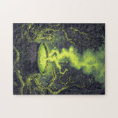 Groene toverdrank ketel Halloween Legpuzzel (Horizontaal)