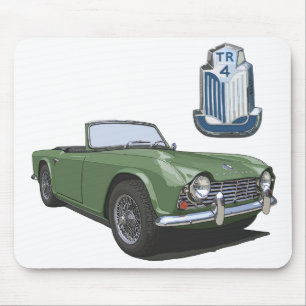Groene TR4 Muismat