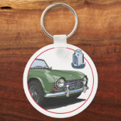 Groene TR4 Sleutelhanger (Voorkant)