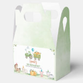 Groene tractor Boerderij Dieren Verjaardag Favor B Bedankdoosjes (Geopend)