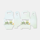 Groene Tractor Boerderij Verjaardagsfeestgunst Box Bedankdoosjes (Uitgevouwen)