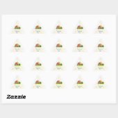 Groene Tractor | Jongens Thema Verjaardagsfeest Dr Sticker (Vel)