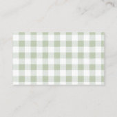 Groene Tractor Ranch Boerderij Luier Raffle Waterv Informatiekaartje (Achterkant)