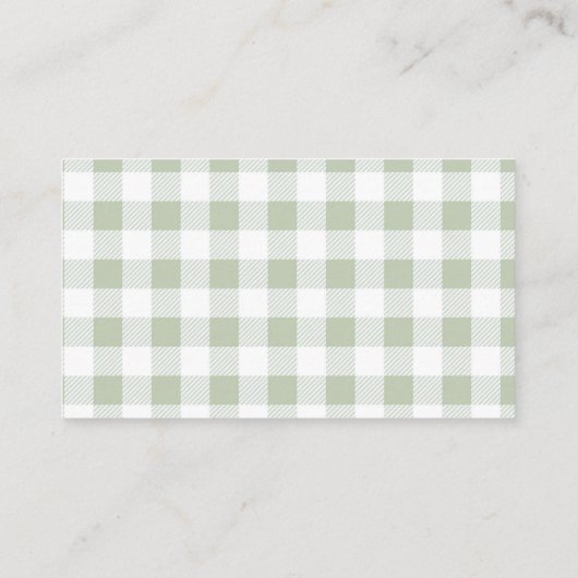 Groene Tractor Ranch Boerderij Luier Raffle Waterv Informatiekaartje (Achterkant)