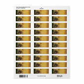groene tractor Rustic Old Barn Etiket (Full Sheet)