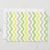 Groene tractor thema verjaardagsfeest foto kaart (Achterkant)