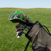 Groene tractoren golfheadcover (Insitu)