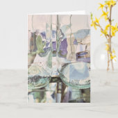 Groene Transparantie Kaart (Gele Bloem)