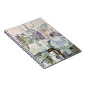 Groene transparantie notitieboek (Rechterzijde)