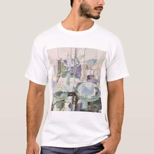 Groene transparantie t-shirt (Voorkant)