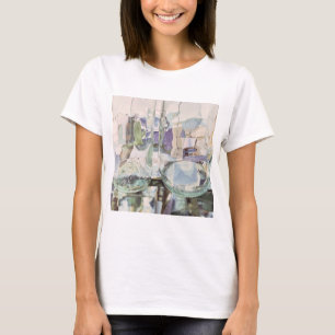 Groene transparantie t-shirt