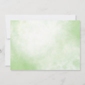 Groene trekkende landbouwhuisdieren - uitnodiging (Achterkant)