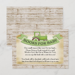 Groene Trekker Boeken voor Baby Kaart