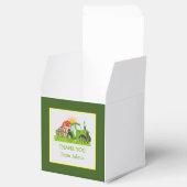 groene trekker | Jongens thema verjaardagsfeestje Bedankdoosjes (Geopend)