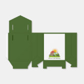 groene trekker | Jongens Verjaardagsfeestje Bedank Bedankdoosjes (Uitgevouwen)