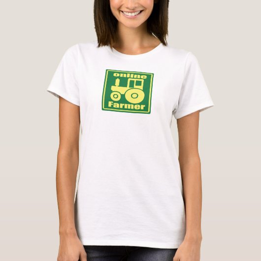 groene trekker t-shirt (Voorkant)